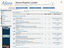 Tablet Screenshot of aforo.es